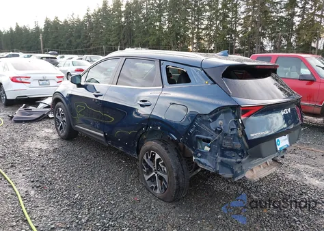 2023 Kia Sportage Hybrid Ex from USA, damaged, VIN KNDPVCAG1P7091973